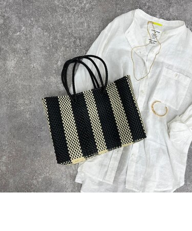 【MoonBird /ムーンバード】ワイドシェイプメルカドバッグ