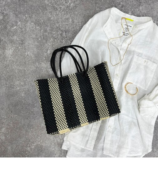 【MoonBird /ムーンバード】ワイドシェイプメルカドバッグ