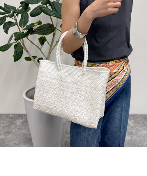 【MoonBird /ムーンバード】ワイドシェイプメルカドバッグ