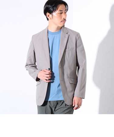 【セットアップ/ビジカジ対応】エアードッツ 快適軽量 セットアップテーラードジャケット