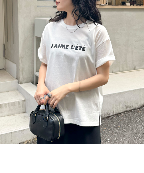 シルケットサマーロゴ半袖Tシャツ