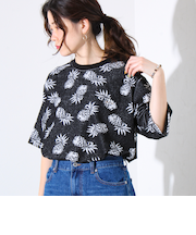 【セットアップ対応】フレブルパイルTシャツ フレンチブルドッグ刺繍 ワンポイント ワンマイル