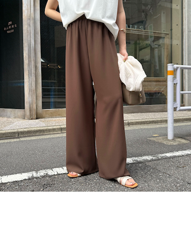 ミニマルリラックスイージーパンツ