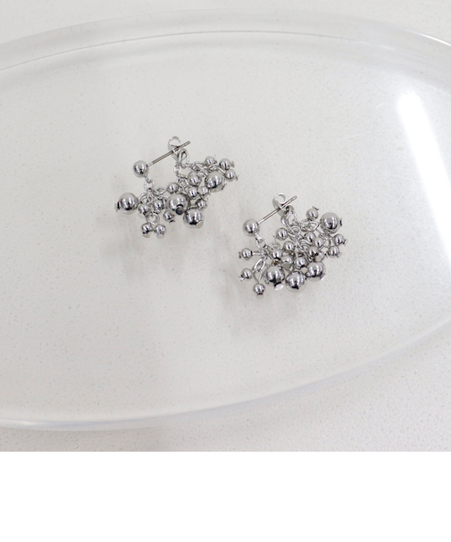 メタルツブツブピアス