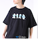 表情連続プリント スマーフ フロントTシャツ?