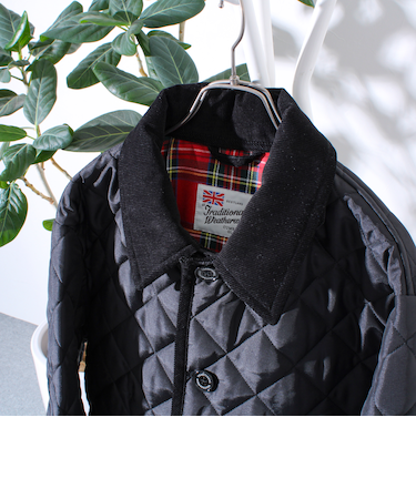 【Traditional Weatherwear 】裏地別注 WAVERLY キルティングジャケット