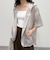 シアーフーディハーフスリーブシャツ