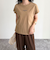 袖折り返しちびロゴTシャツ