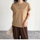 袖折り返しちびロゴTシャツ