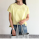 袖折り返しちびロゴTシャツ