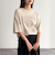 ピグメント刺繍クロップドTシャツ
