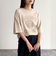 ピグメント刺繍クロップドTシャツ
