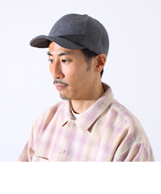 【GLOSTER/グロスター】クラシックツイード アンパイアキャップ