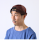 【GLOSTER/グロスター】コンビネーションロールキャップ 異素材ミックス スエード×コーデュロイ