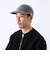 【GLOSTER/グロスター】ヘリンボーン ロングブリムキャップ