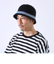 【GLOSTER/グロスター】グラデーションニットハット バケットハット
