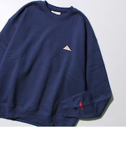 【KELTY×GLOSTER】別注 クルーネックスウェット 裏起毛