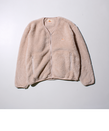 【KELTY×GLOSTER】別注 シャギーフリース ジップカーディガン