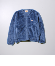 【KELTY×GLOSTER】別注 シャギーフリース ジップカーディガン