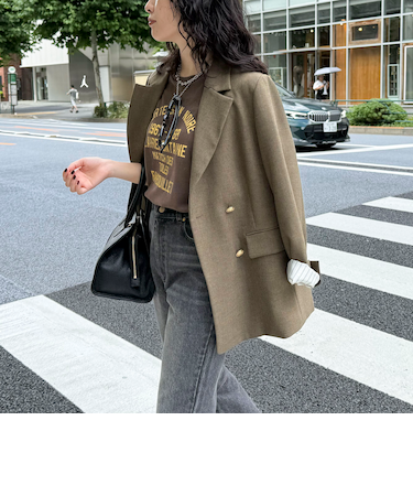 ダブルブレストジャケット