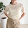 ベロア半袖Tシャツ