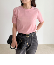 ベロア半袖Tシャツ
