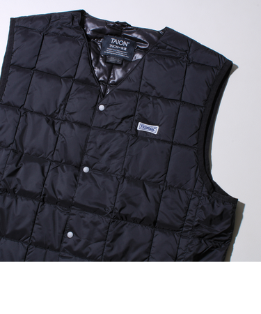 【UNISEX/4サイズ/6色展開】FREDYMAC別注 TAION ベーシックインナーダウンベスト