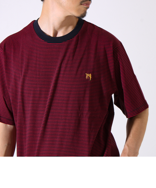 【GLOSTER/グロスター】BOY刺繍入り ボーイフレンドTシャツ