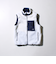 【2WAYで着回せる】【UNISEX】GLOSTER配色別注 TAIONボア×ダウンベスト