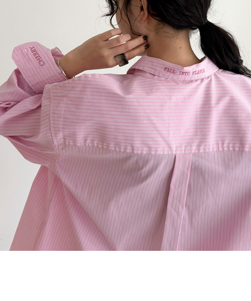 ベーシックエンブロイダリーシャツ