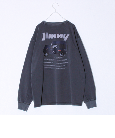 【ロングセラーコラボ】ジムニー×GLOSTER 長袖プリントTシャツ