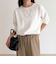 【大人の優秀ブラウスT】ジョーゼットブラウスTシャツ