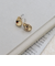 つぶしメタルピアス