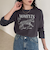 レオパードプリントロンTシャツ