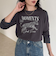 レオパードプリントロンTシャツ