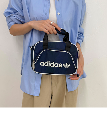 【adidas／アディダス】 ストライプAIRLINER Ssize ショルダーバッグ