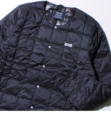 【UNISEX/4サイズ/6色展開】FREDYMAC別注 TAION インナーダウンジャケット