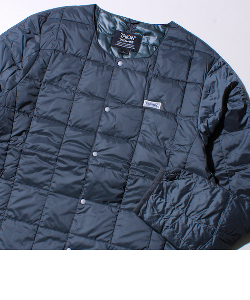【UNISEX/4サイズ/6色展開】FREDYMAC別注 TAION インナーダウンジャケット