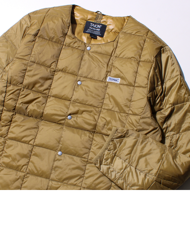 【UNISEX/4サイズ/6色展開】FREDYMAC別注 TAION インナーダウンジャケット