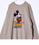 【MICKEY&JERRY】UNISEX シャギージャガードニット