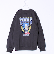 【SONIC/ソニック】UNISEX ヴィンテージ風 裏起毛スウェット