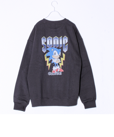 【SONIC/ソニック】UNISEX ヴィンテージ風 裏起毛スウェット