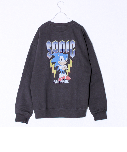 【SONIC/ソニック】UNISEX ヴィンテージ風 裏起毛スウェット
