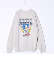 【SONIC/ソニック】UNISEX ヴィンテージ風 裏起毛スウェット