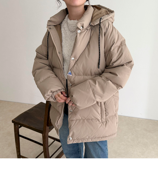 《WEB限定》【Cape HEIGHTS×TAION】LUTAKダウンボリュームジャケット