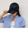 フェイクレザーキャップ