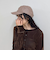 フェイクレザーキャップ