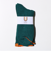 【UNIVERSAL OVERALL】クルーソックス Vソックス