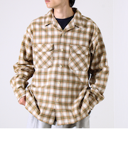 【PENDLETON】Open Collar Shirt オープンカラーシャツ