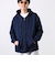 【カルボアシリーズ】UNISEX ワイドジップパーカー